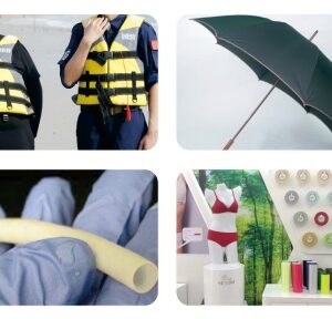 Màng TPU, PEVA sử dụng để làm áo phao, ô che mưa, ống nước và các sản phẩm may mặc