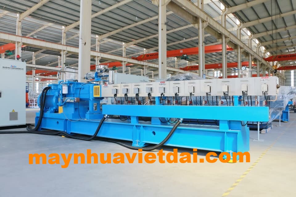 Máy tạo hạt nhựa màu, hạt nhựa masterbatch