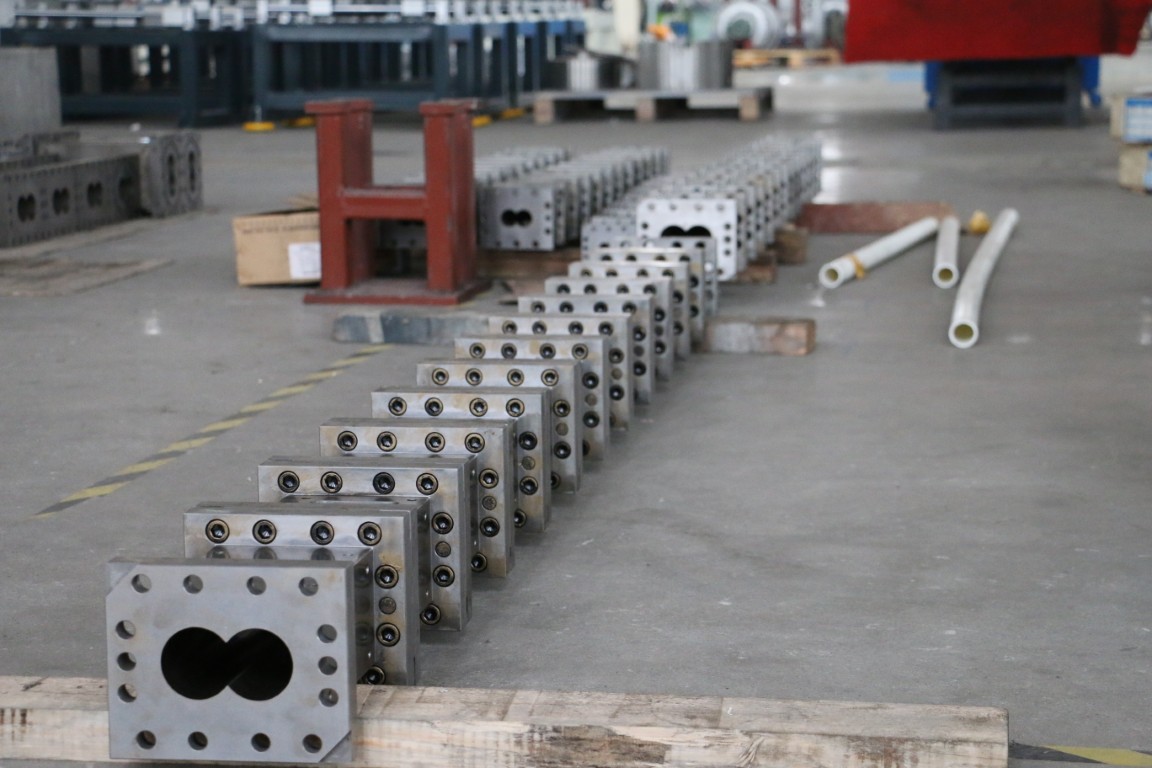Nòng trục (xylanh) của máy đùn nhựa có thiết kế dạng module